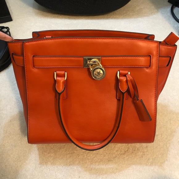 *SALE* Michael Kors MK Hamilton Purse - Picture 1 of 14